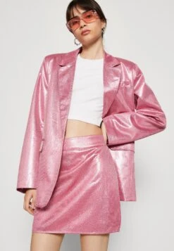 Gina Tricot Oversized Blazer - Halflange Jas - Pink -Only Mode Winkel 7176f0f6580047cdb8aa915b41a5f91c