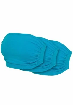 URBAN CLASSICS 3 Pack - Strapless Bh - Turquoise