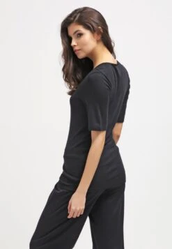 HANRO Woolen Silk- Hemd - Black -Only Mode Winkel 7282296fcf8d4f2085c6c6aeb73946d7