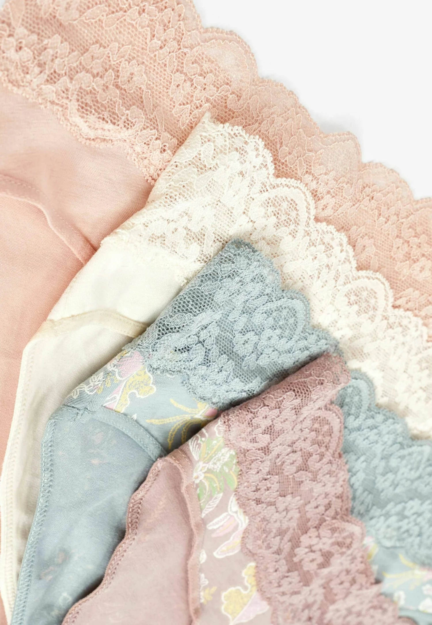 Next Dot Print High LegKnickers 4 Pack - Slip - Pink Green Paisley Floral Print 5 Next Dot Print High LegKnickers 4 Pack - Slip - Pink Green Paisley Floral Print - Afbeelding 5