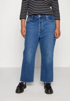Levi'sĀ® Plus Ribcage- Relaxed Fit Jeans - Blue Denim
