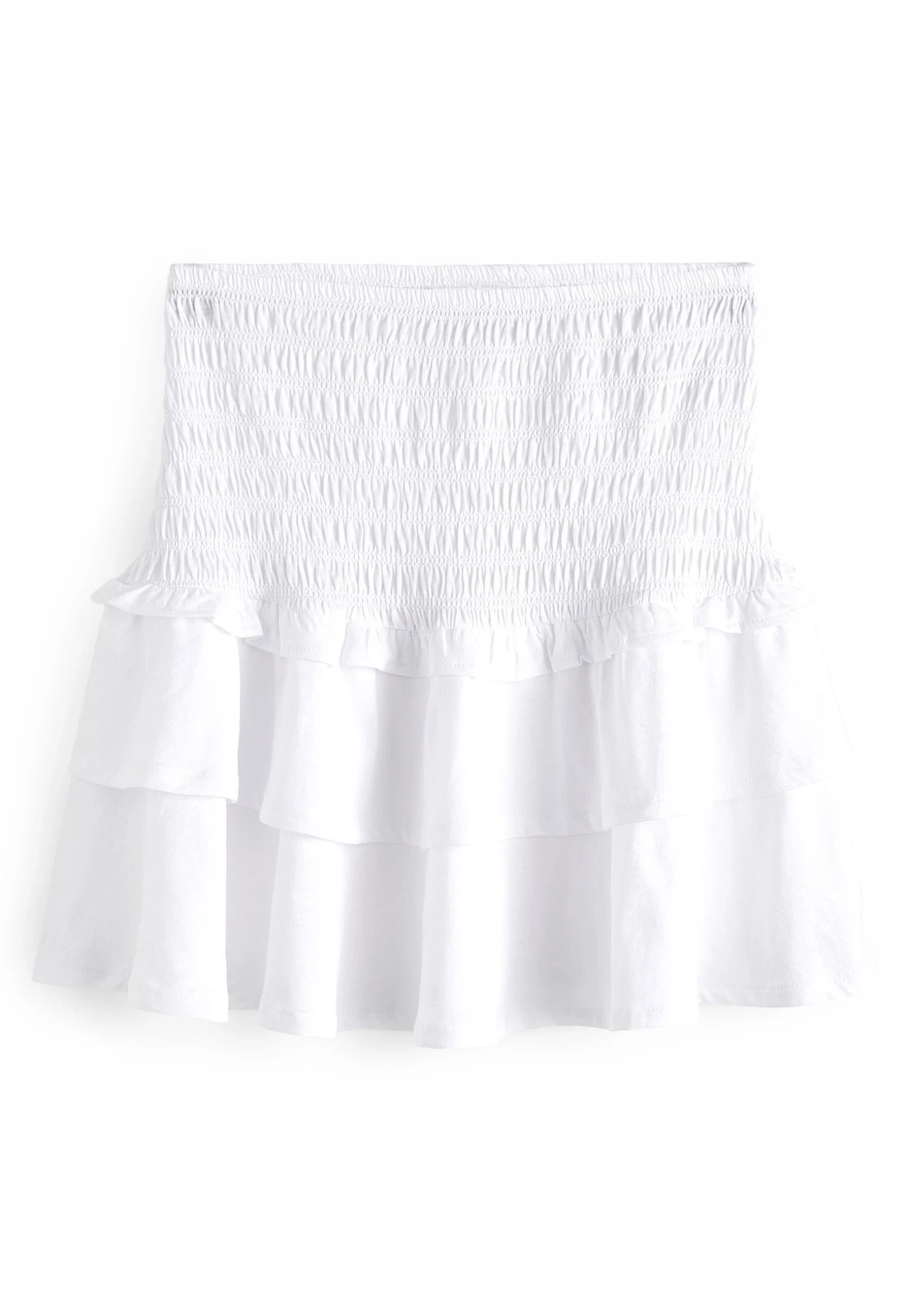 Next Shirred Standard - A-Lijn Rok - Optic White 6 Next Shirred Standard - A-Lijn Rok - Optic White - Afbeelding 6