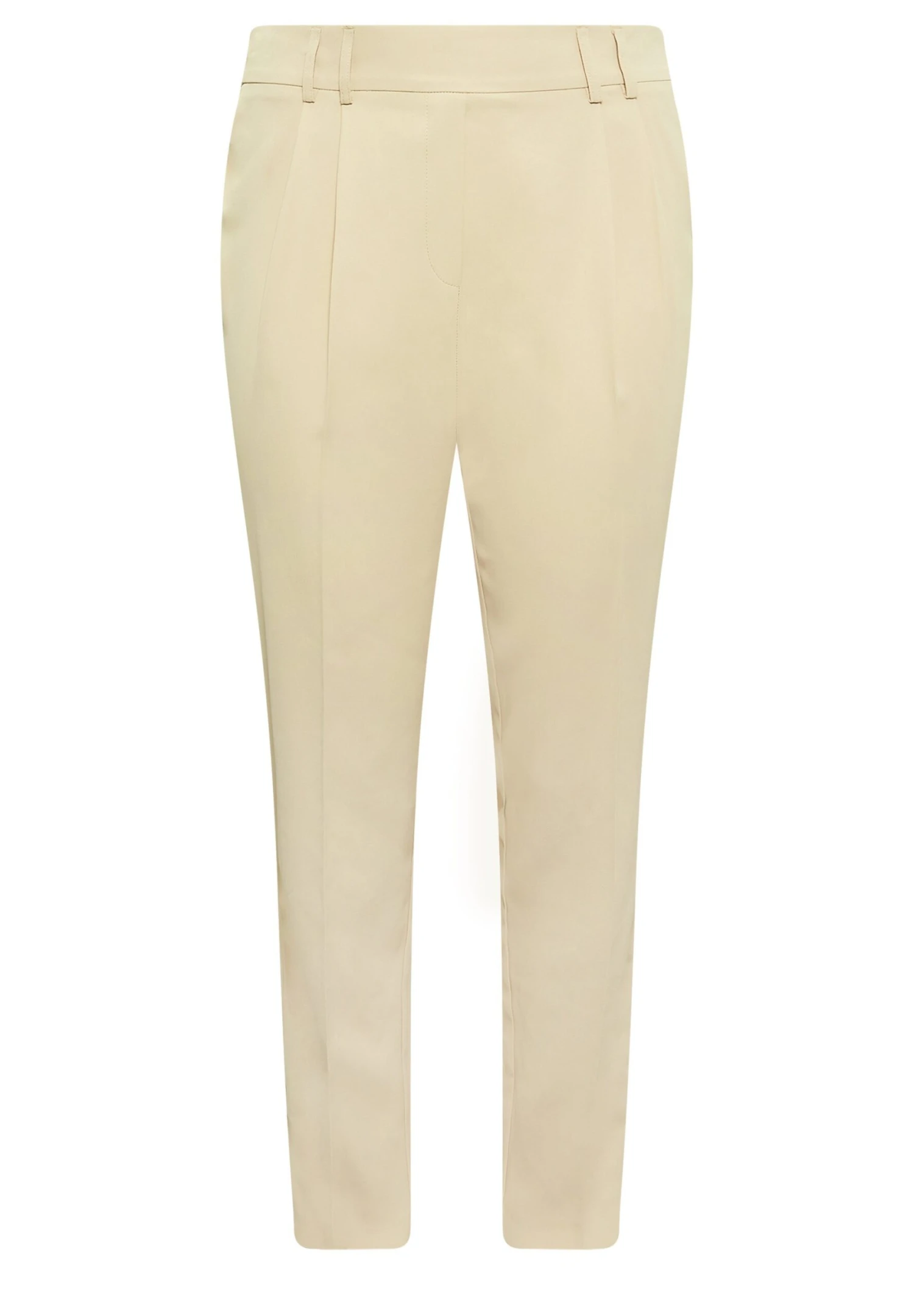 Double Belted Tapered- Broek - Brown 4 Double Belted Tapered- Broek - Brown - Afbeelding 4