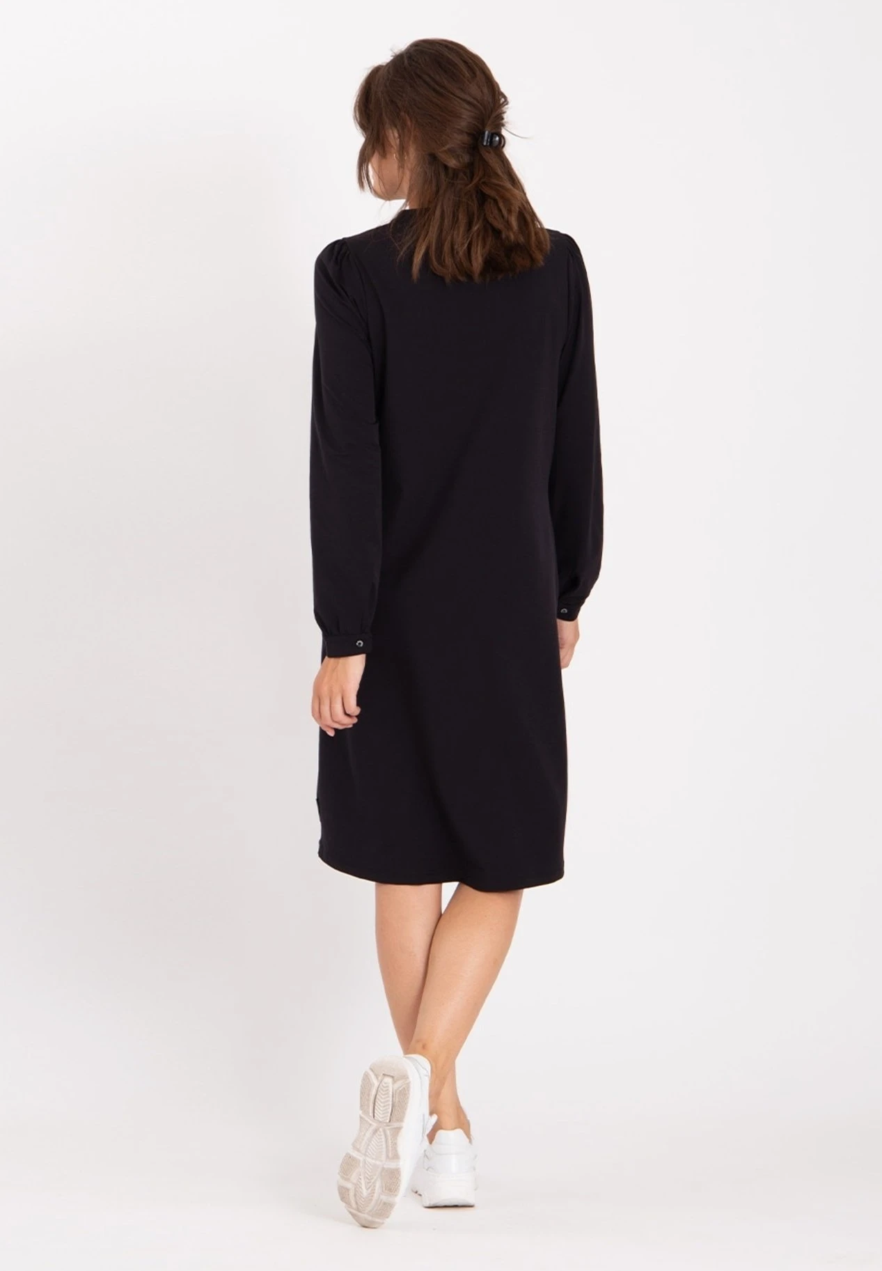 La Travel Chérie - Jerseyjurk - Zwart 3 La Travel Chérie - Jerseyjurk - Zwart - Afbeelding 3