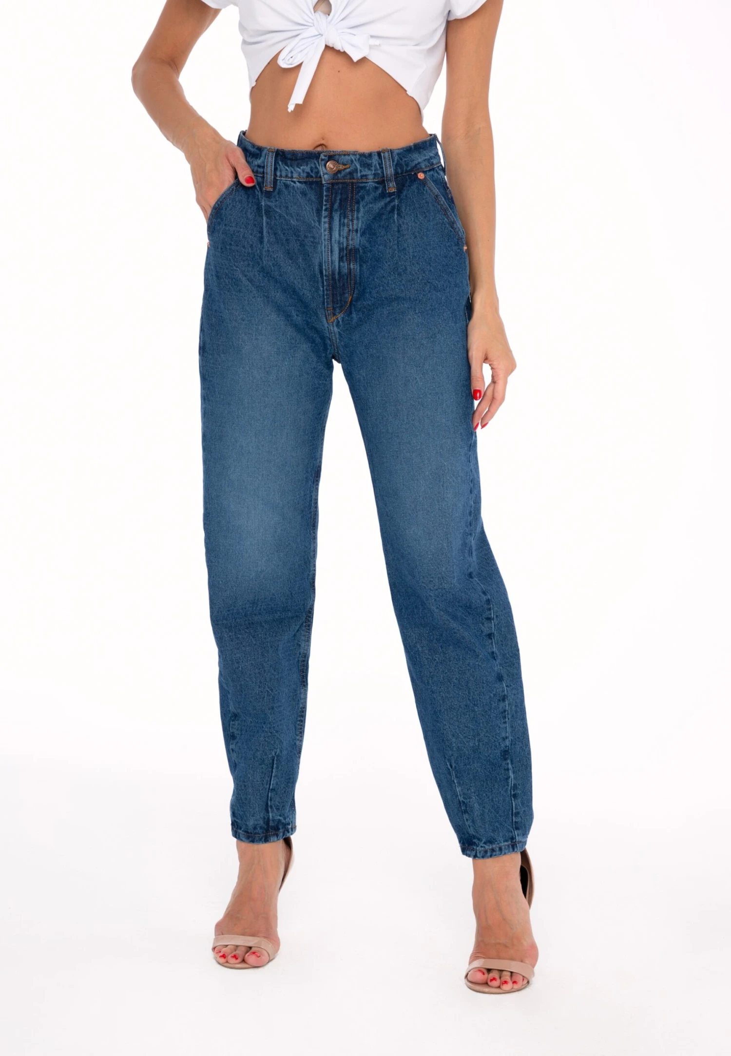 Relaxed Fit Jeans - Blue 1 Relaxed Fit Jeans - Blue