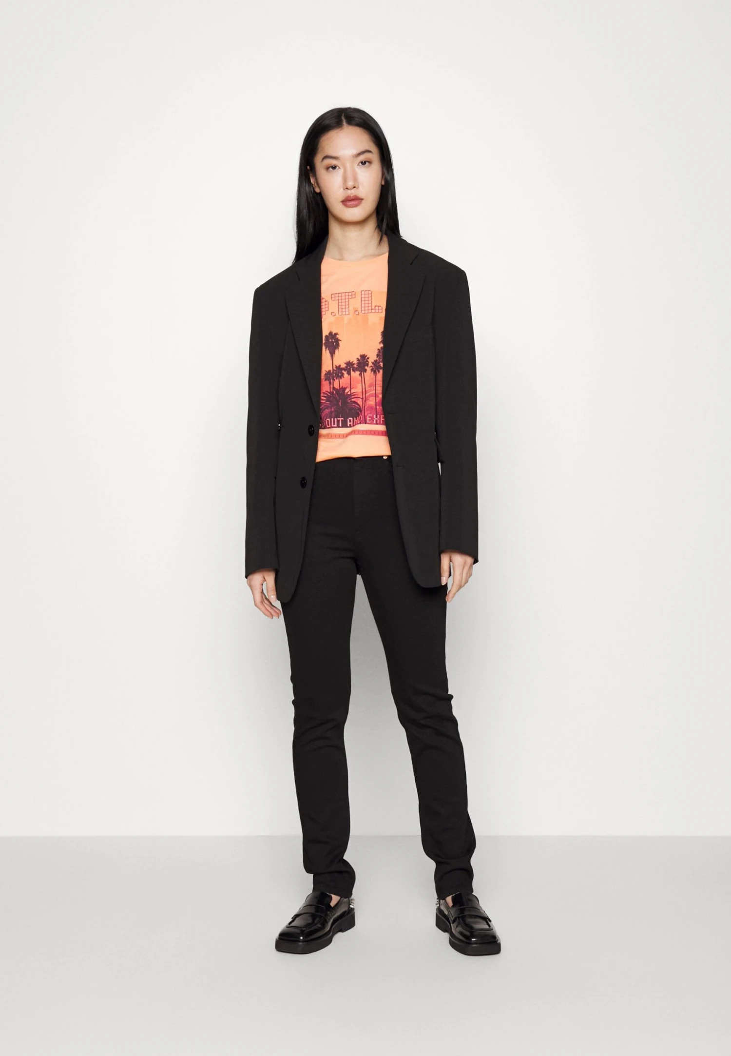 Easy - Jeans Skinny Fit - Black 2 Easy - Jeans Skinny Fit - Black - Afbeelding 2