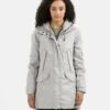 Camel Active Texxxactive® Aus Einem Organic Mix - Winterjas - Silver Grey