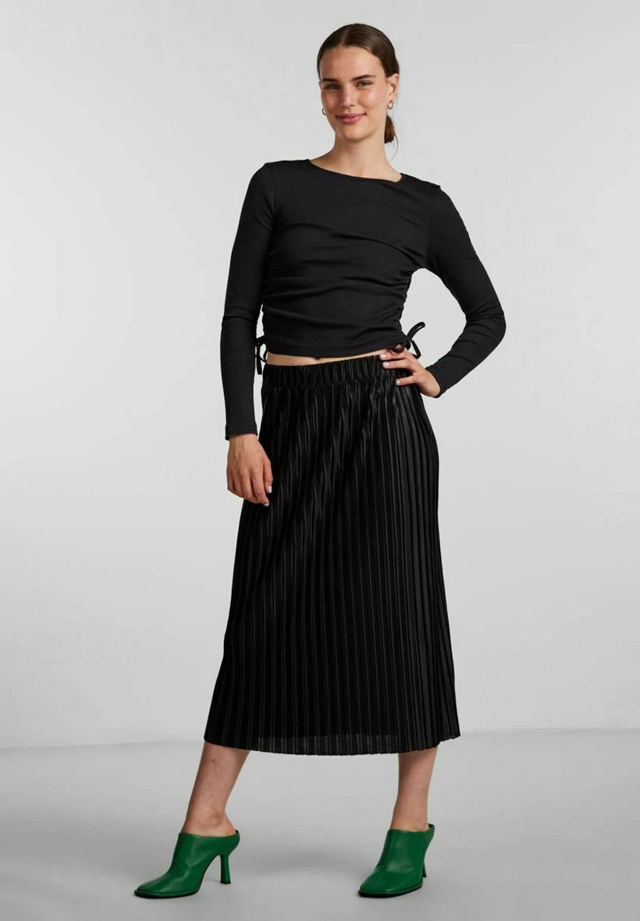 Pieces Rock - Plooirok - Black 2 Pieces Rock - Plooirok - Black - Afbeelding 2