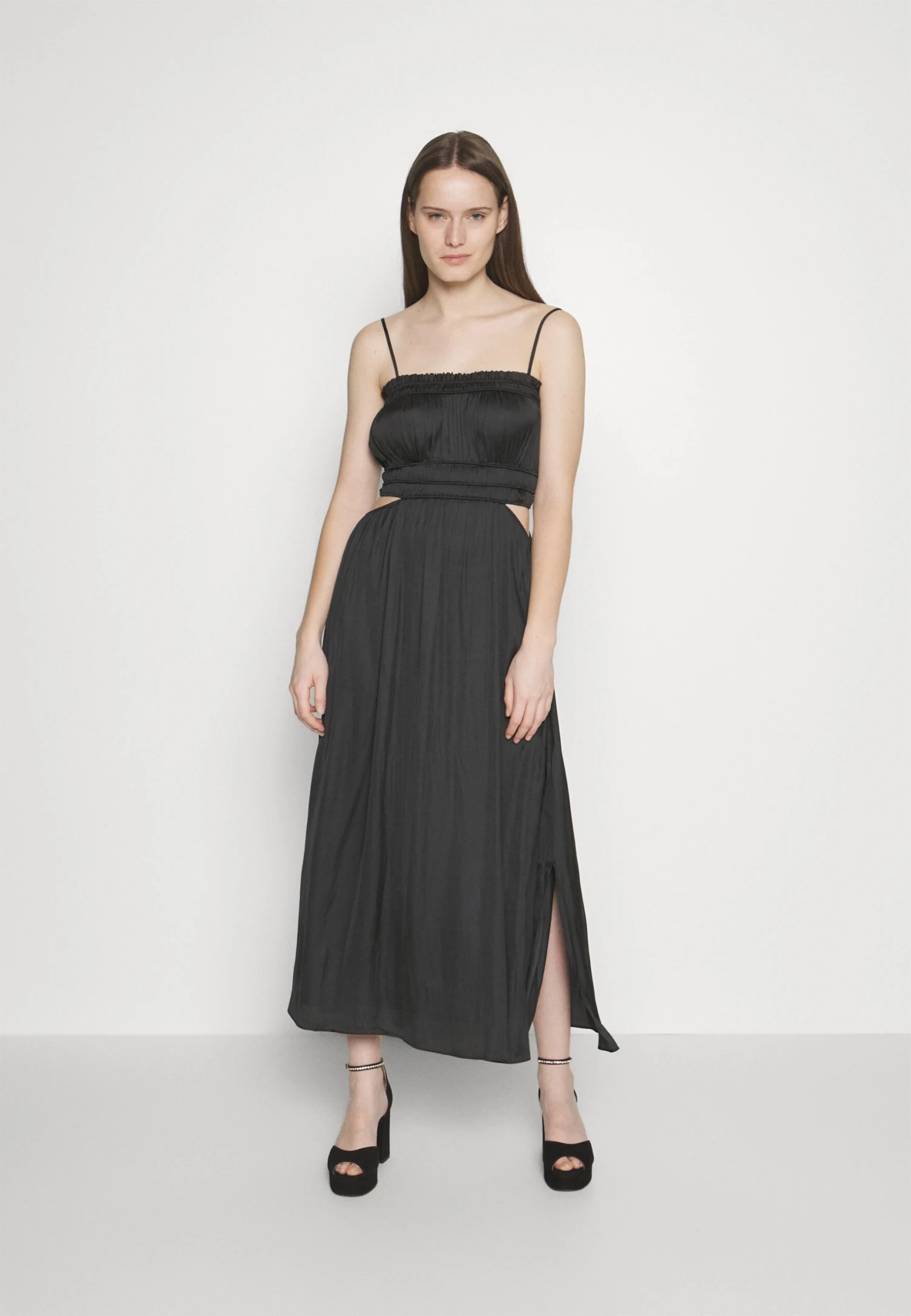 Maje Maxi-Jurk - Black 4 Maje Maxi-Jurk - Black - Afbeelding 4