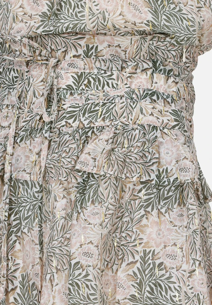 Sofie Schnoor Maat - Minirok - Groen 3 Sofie Schnoor Maat - Minirok - Groen - Afbeelding 3