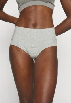 Spanx Cotton Comfort Brief - Slip - Heather Grey