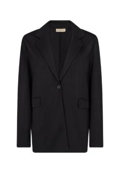 Soyaconcept Daniela - Halflange Jas - Black