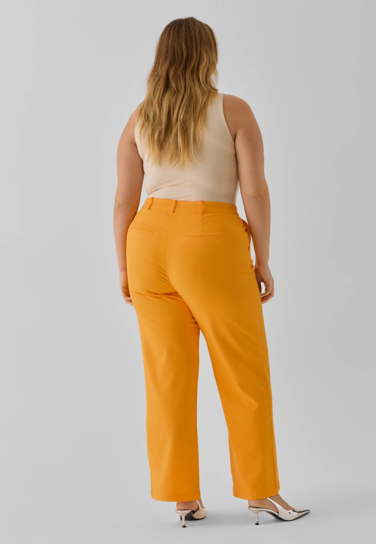 Vero Moda Curve Vmjoann Hw Pant D1 - Broek - Carrot Curl 3 Vero Moda Curve Vmjoann Hw Pant D1 - Broek - Carrot Curl - Afbeelding 3