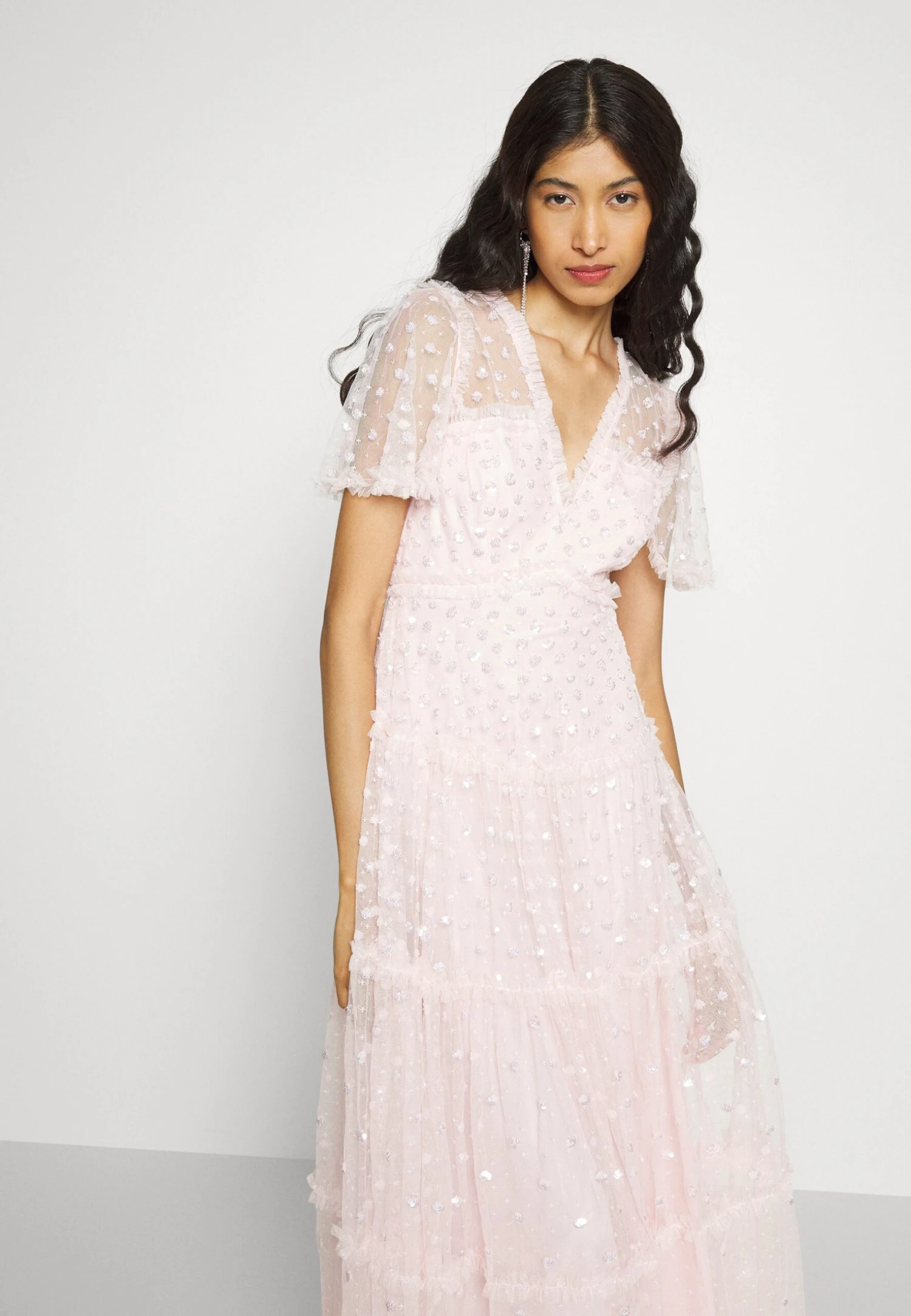 Needle & Thread Thea Ankle Gown - Galajurk - Dusk Pink 4 Needle & Thread Thea Ankle Gown - Galajurk - Dusk Pink - Afbeelding 4