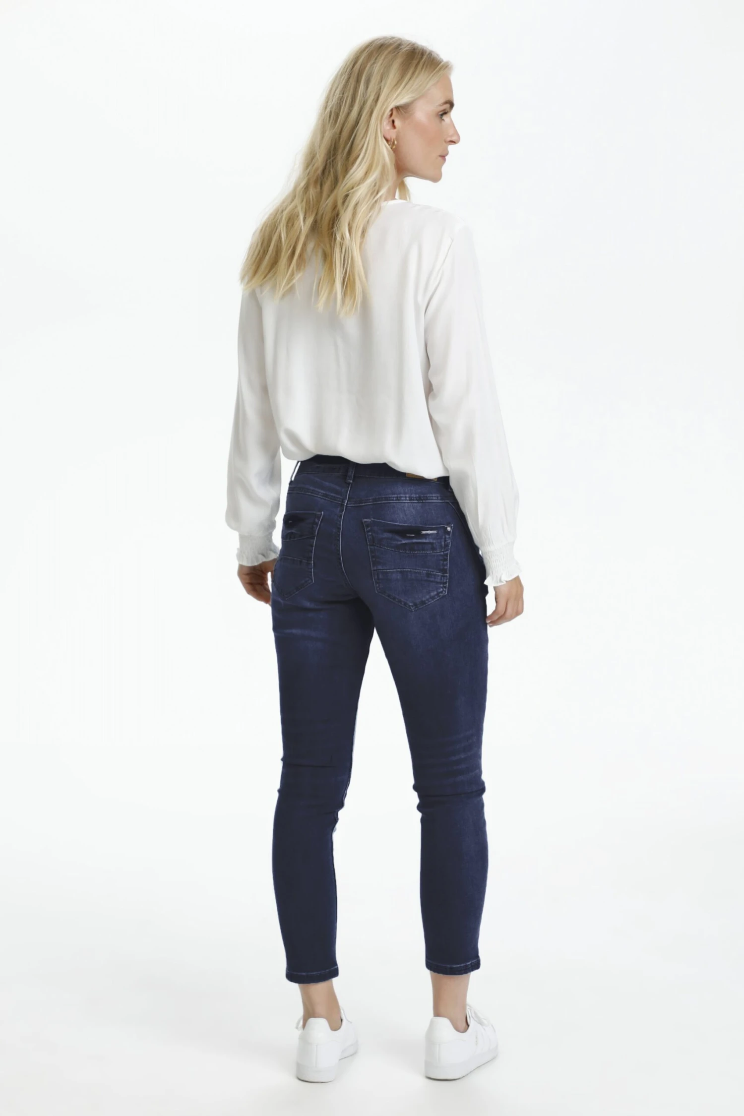 Cream Crholly - Slim Fit Jeans - Dark Blue Denim 3 Cream Crholly - Slim Fit Jeans - Dark Blue Denim - Afbeelding 3