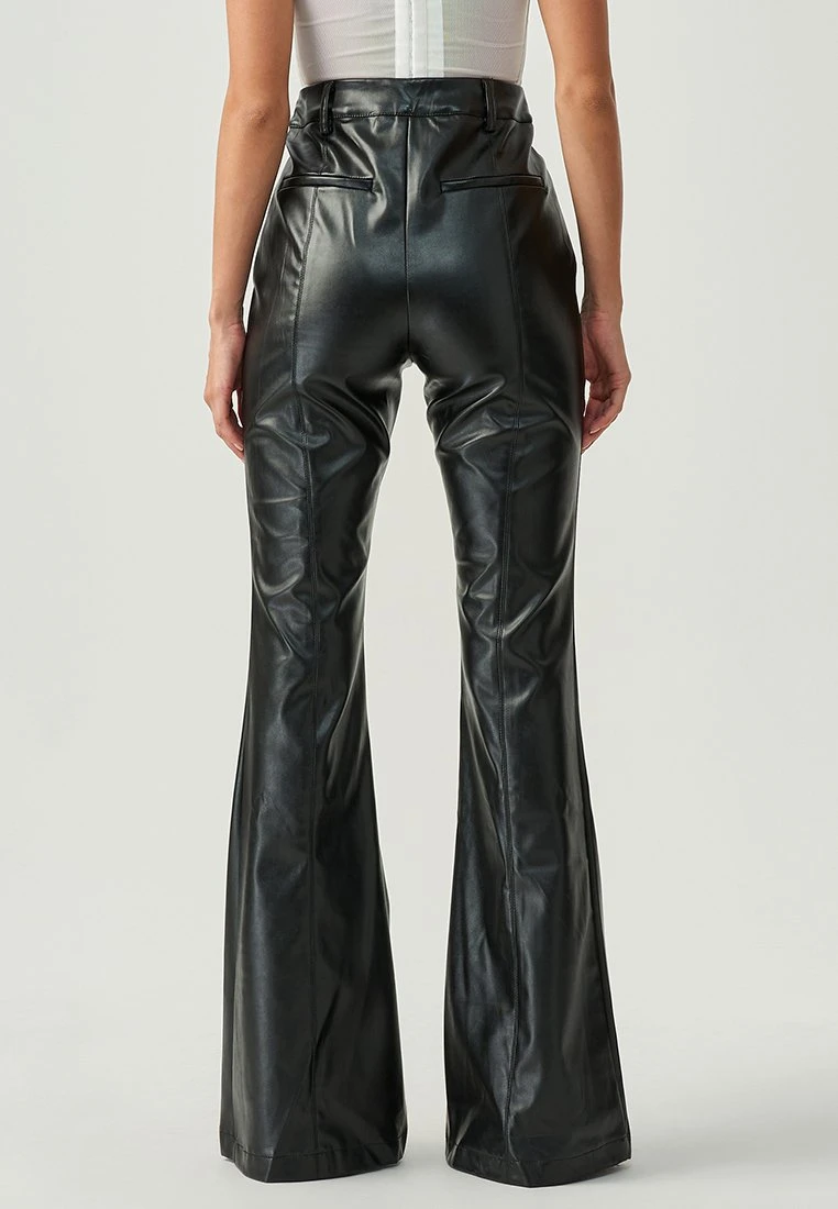 Ria Flared - Broek - Black 3 Ria Flared - Broek - Black - Afbeelding 3