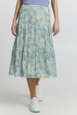 Fransa A-Lijn Rok - Birch Mix