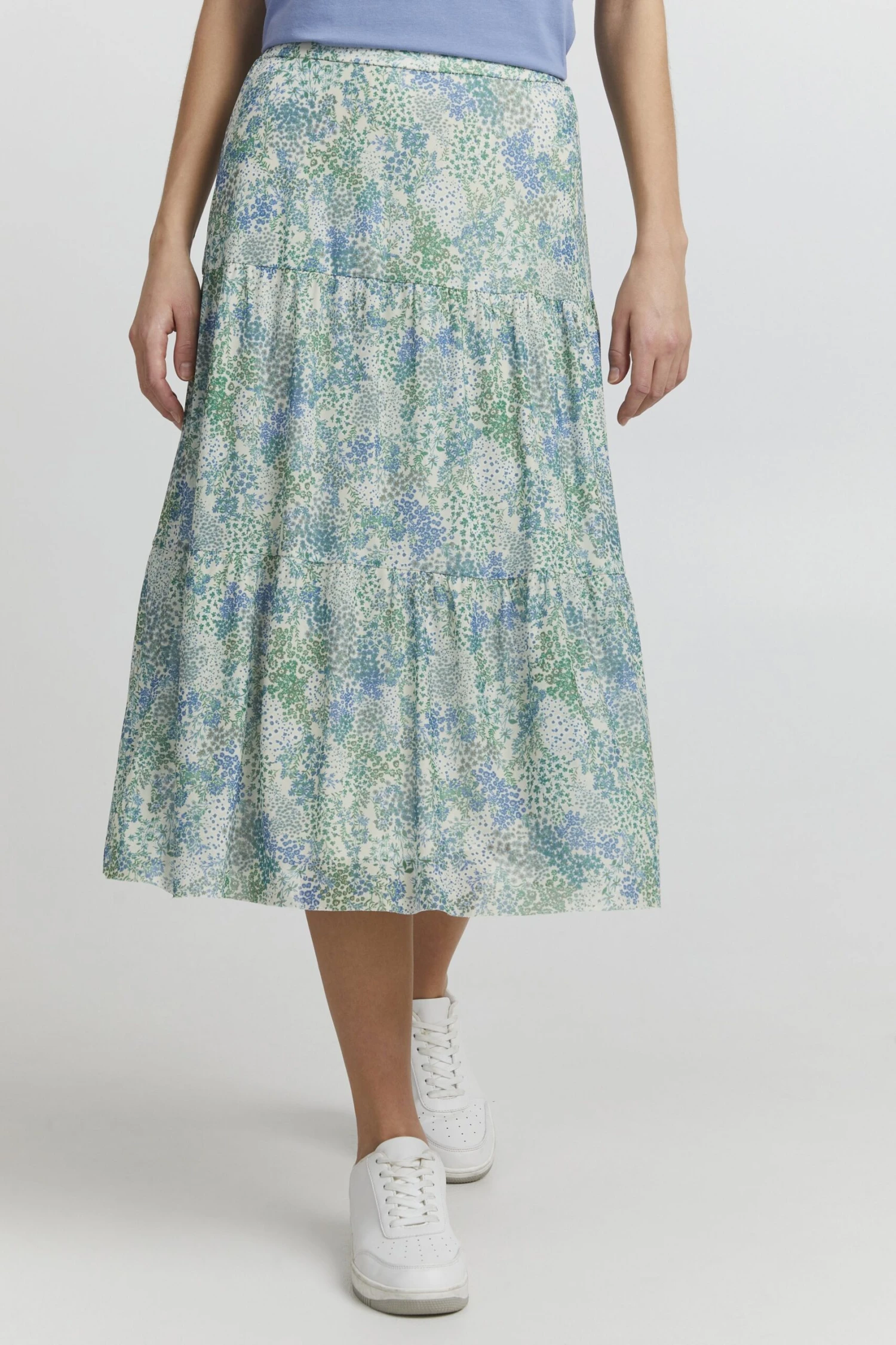 Fransa A-Lijn Rok - Birch Mix 1 Fransa A-Lijn Rok - Birch Mix