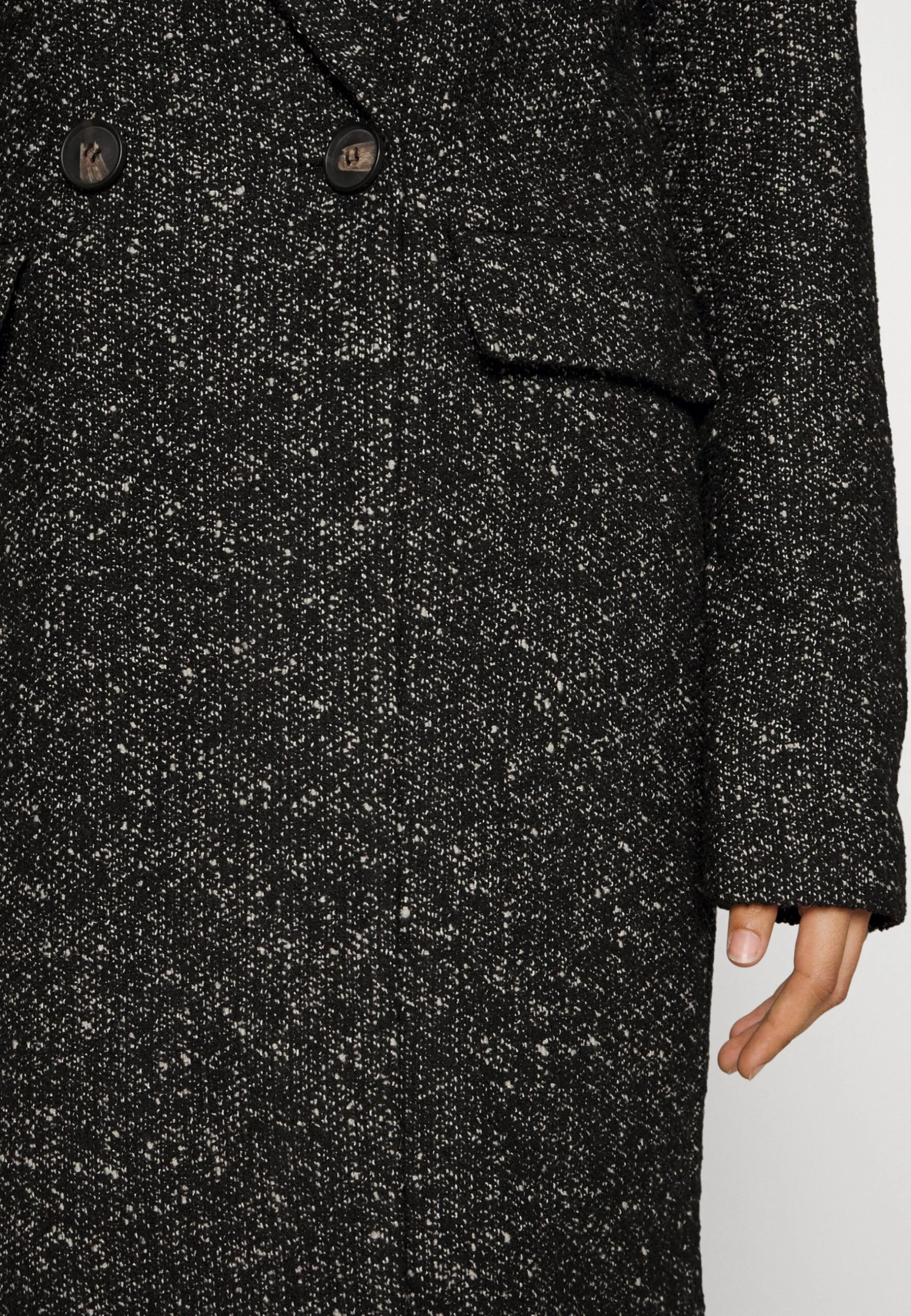 ONLY Onlselena Minna LifeCoat- Mantel - Black 5 ONLY Onlselena Minna LifeCoat- Mantel - Black - Afbeelding 5