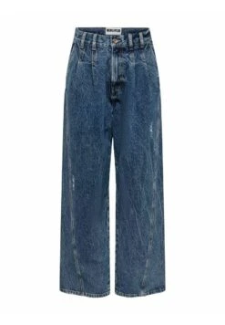 Neobea Wide - Straight Leg Jeans - Dark Blue Denim