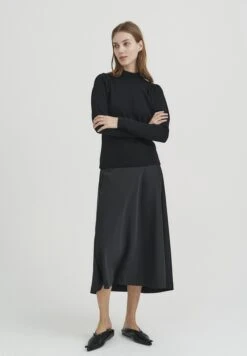 InWear Zilkyiw - A-Lijn Rok - Black -Only Mode Winkel 7753580c4cc041bd9ceee07db410c5be