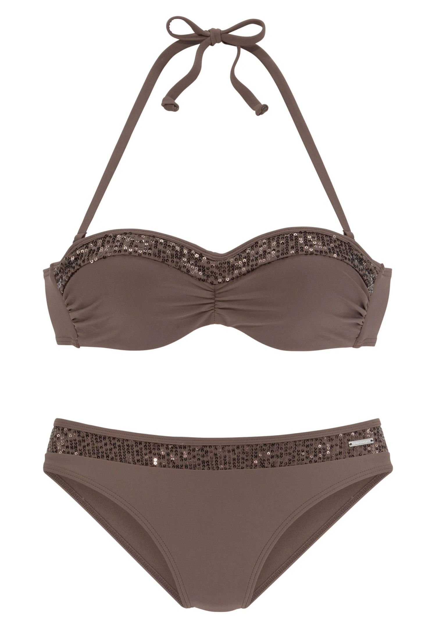 Bruno Banani Set Bandeau - Bikini - Coffee 1 Bruno Banani Set Bandeau - Bikini - Coffee