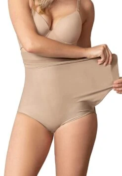 High-Waisted Firm Compression Postpartum Knicke - Shapewear - Nude