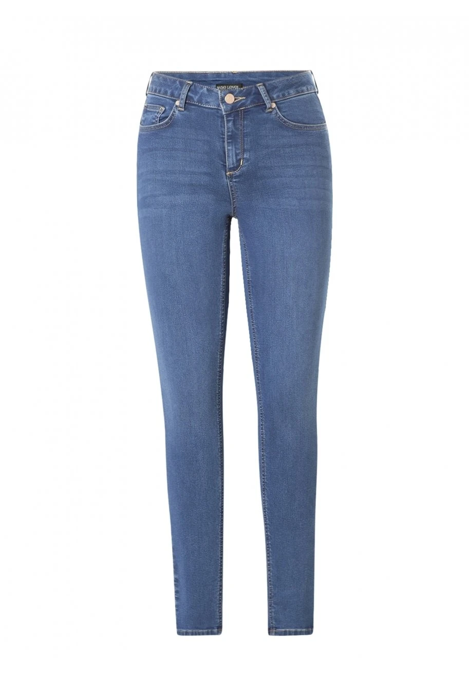 Bottoms Joy - Slim Fit Jeans - Mid Blue 5 Bottoms Joy - Slim Fit Jeans - Mid Blue - Afbeelding 5