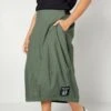 Rock - A-Lijn Rok - Oliv
