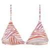 Sunseeker Bikinitop - Orange/Rose/Weiß