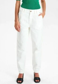 Nustormy Noos - Straight Leg Jeans - Bright White