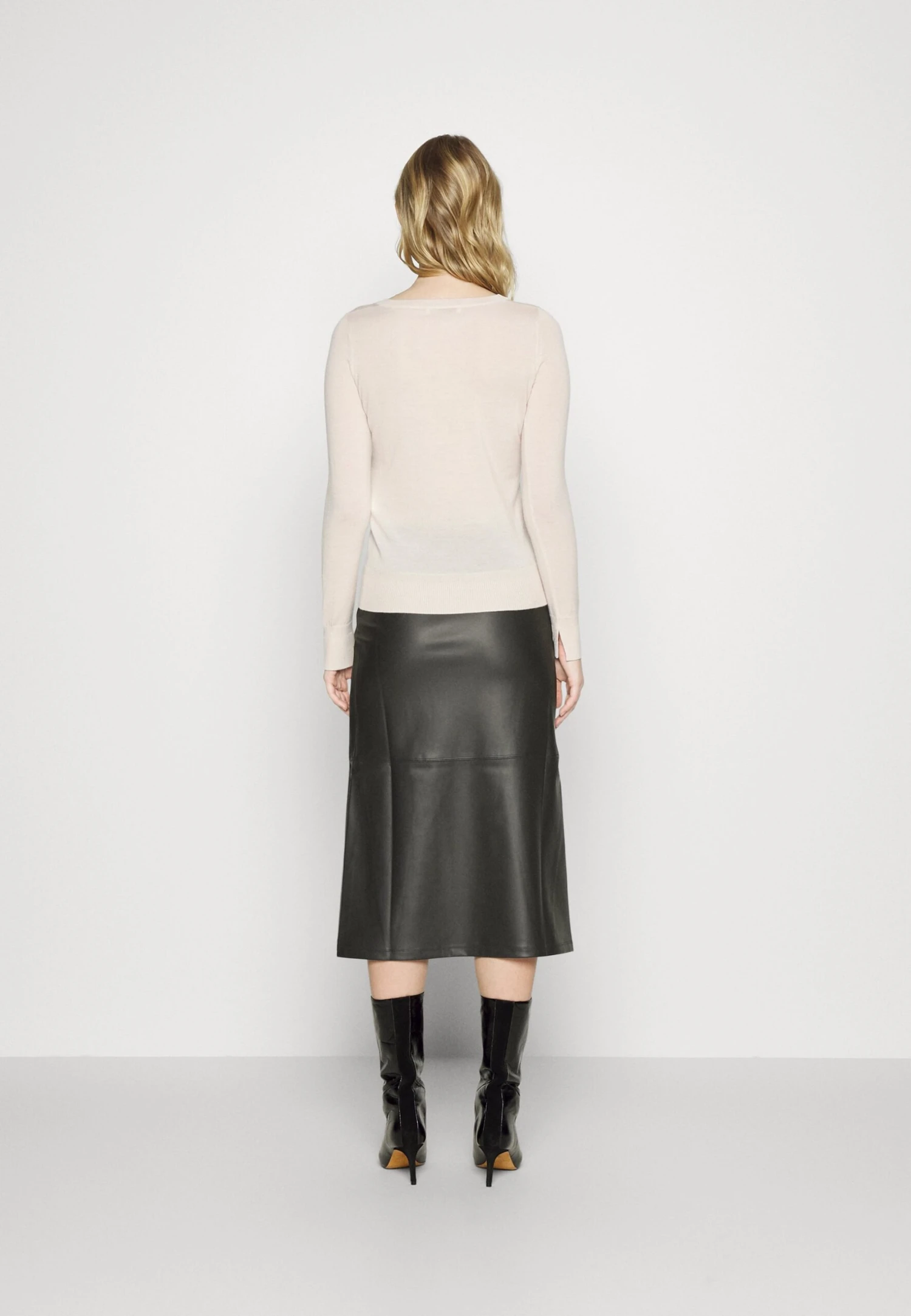 Max Mara Leisure Facella - A-Lijn Rok - Nero 3 Max Mara Leisure Facella - A-Lijn Rok - Nero - Afbeelding 3