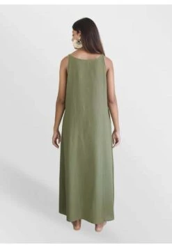 Maxi-Jurk - Olive -Only Mode Winkel 78cc72f0b80948a19db660973a70ff29