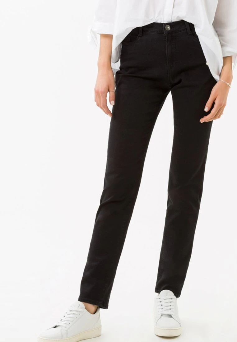 BRAX Style Mary Mit Normaler Leibhöhe - Slim Fit Jeans -Black 1 BRAX Style Mary Mit Normaler Leibhöhe - Slim Fit Jeans -Black