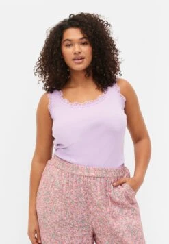 Zizzi Top - Lilac Breeze