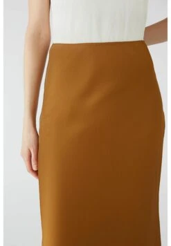 Oui Midi Mit Gummibund - A-Lijn Rok - Dark Camel -Only Mode Winkel 79e1886268964f62b901ece707e5f514