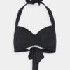 Seafolly Twist Soft Cup Halter - Bikinitop - Black