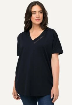 Ulla Popken T-Shirt Print - Marine