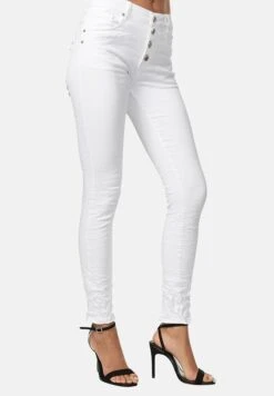 Slim Fit Jeans - Weiss 9 Slim Fit Jeans - Weiss -Only Mode Winkel 7a26625ee87d472192e8da39d598cc24