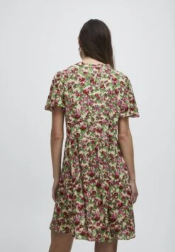 ICHI Ihmarrakech- Jurk - Structured Flower Mix1 -Only Mode Winkel 7a58bce019bc406c97b63c559bd28bb2