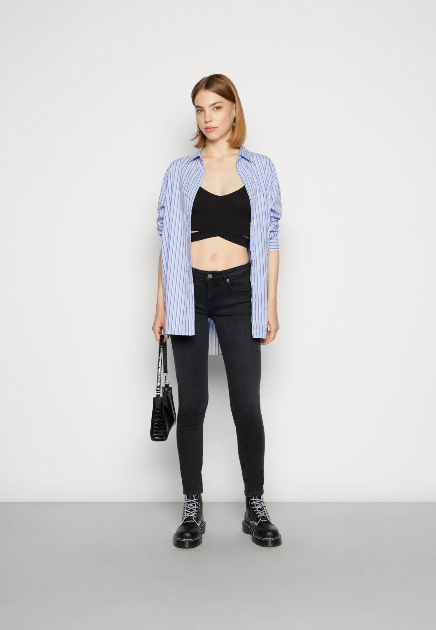 Scotch & Soda Essentials Bohemienne Skinny Jeans- Jeans Skinny Fit - Black Coast 2 Scotch & Soda Essentials Bohemienne Skinny Jeans- Jeans Skinny Fit - Black Coast - Afbeelding 2