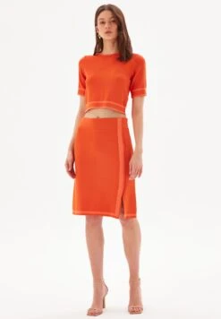 Taisia - A-Lijn Rok - Cinnamon -Only Mode Winkel 7a8556c190f4456e92f8c82a0388bd78