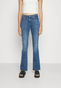 7 For All Mankind Illusion Outer - Bootcut Jeans - Mid Blue