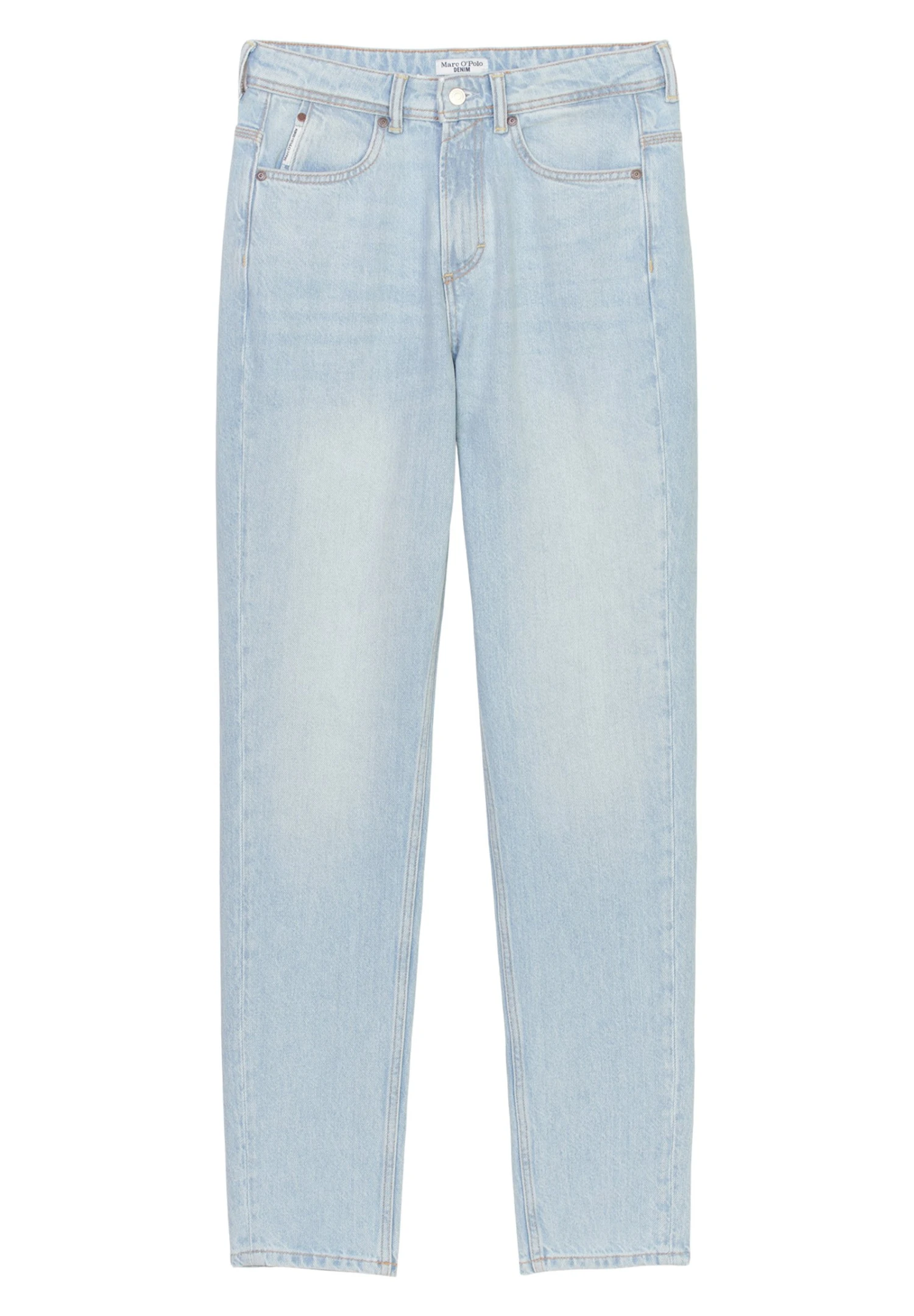 Marc O'Polo DENIM Modell Maja Mom Aus Organic - Straight Leg Jeans - Multi Vintage Bleached Cobalt 5 Marc O'Polo DENIM Modell Maja Mom Aus Organic - Straight Leg Jeans - Multi Vintage Bleached Cobalt - Afbeelding 5