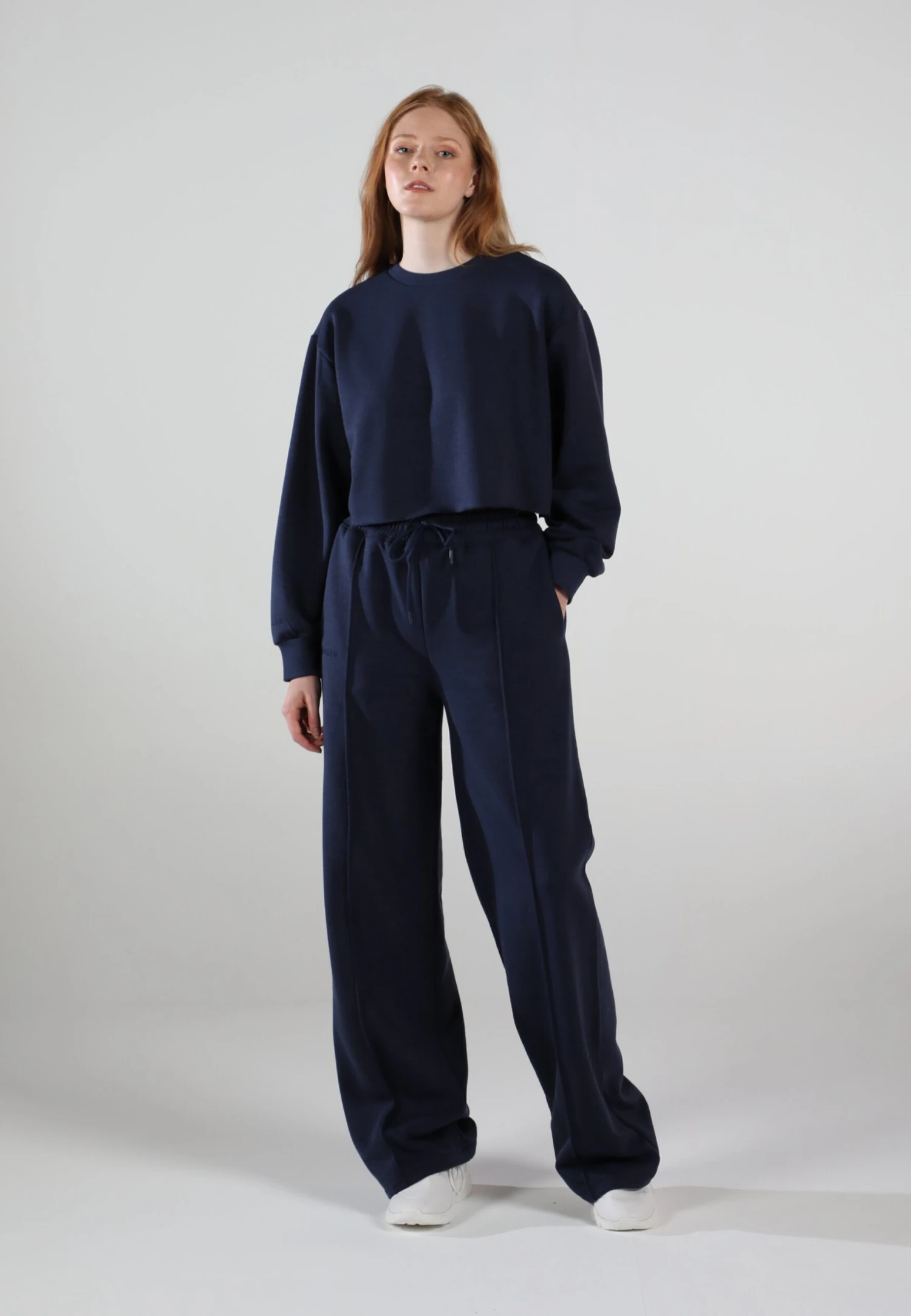 Wide Leg Palazzo E - Trainingsbroek - Midnight Navy 2 Wide Leg Palazzo E - Trainingsbroek - Midnight Navy - Afbeelding 2