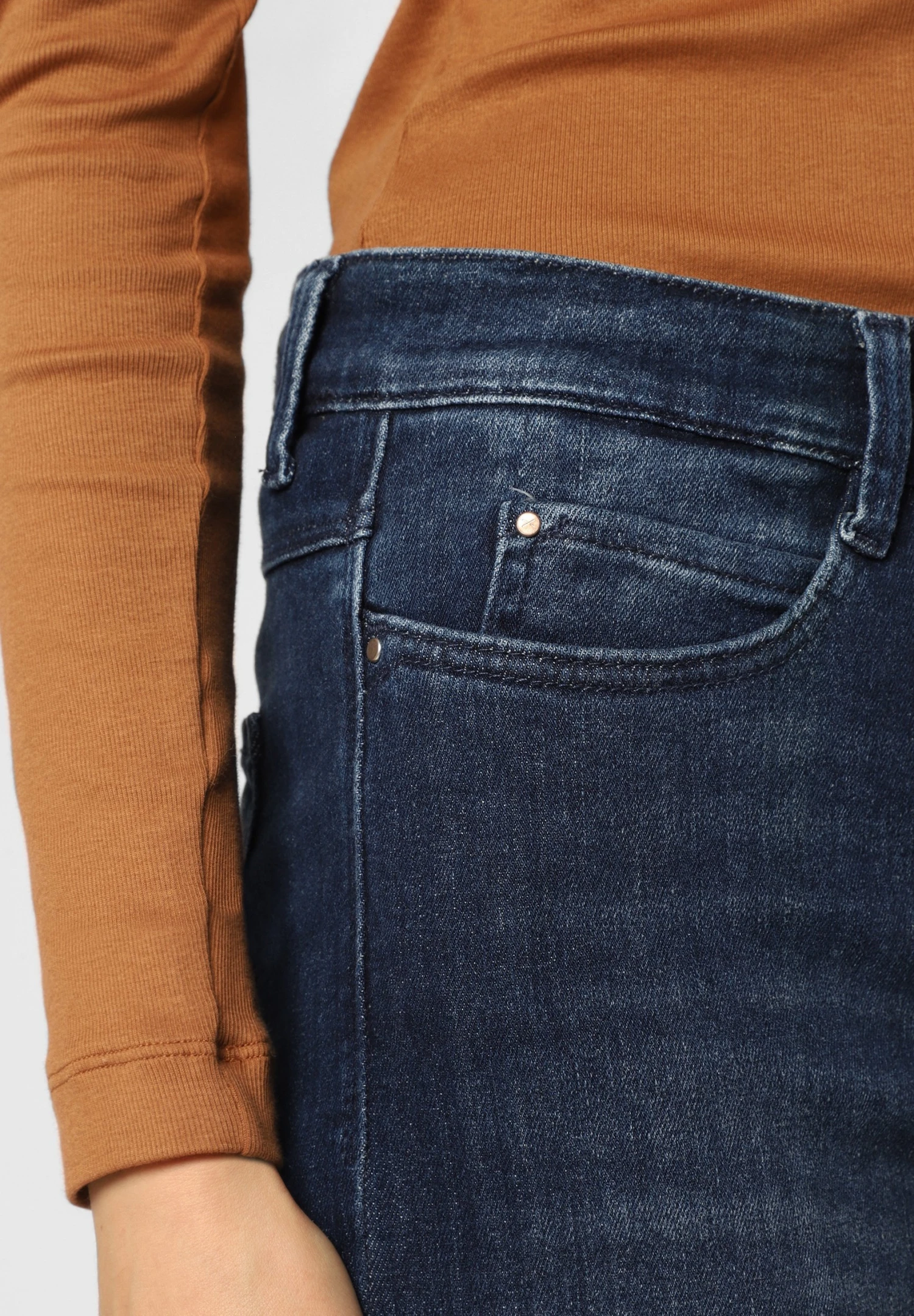 Dream Wide - Straight Leg Jeans - Indigo 3 Dream Wide - Straight Leg Jeans - Indigo - Afbeelding 3