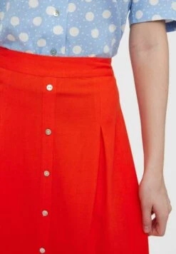 Vero Moda Vmjesmilo Calf Skirt - A-Lijn Rok - Spicy Orange 8 Vero Moda Vmjesmilo Calf Skirt - A-Lijn Rok - Spicy Orange -Only Mode Winkel 7cb13161875b44959d9bd4af5c38957b