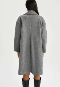 DeFacto Relax Fit- Mantel - Anthracite 6 DeFacto Relax Fit- Mantel - Anthracite -Only Mode Winkel 7ce9053953784c4997cbe1ae045201a9