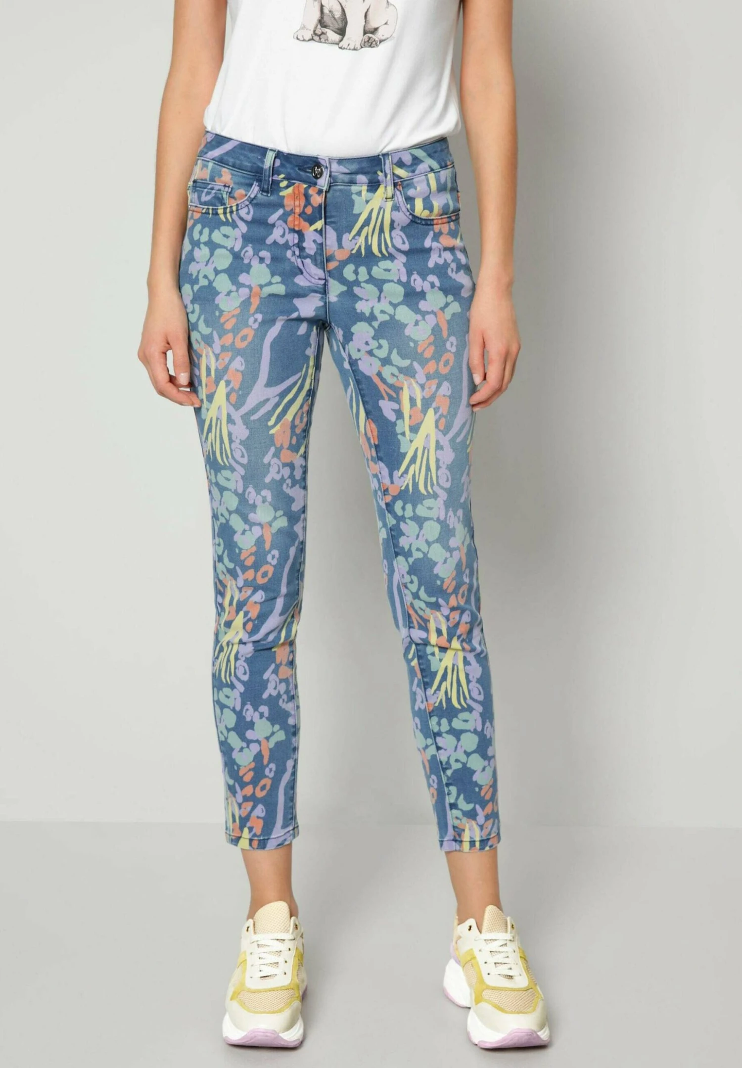 Slim Fit Jeans - Blue Denim Multicolor 1 Slim Fit Jeans - Blue Denim Multicolor