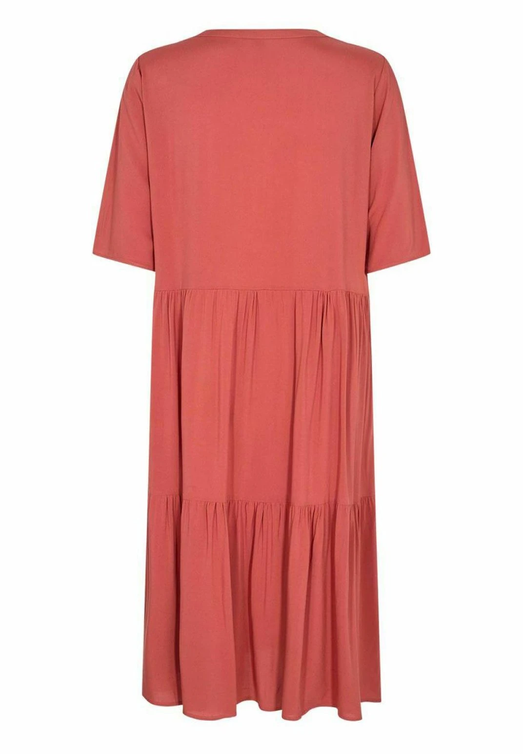 Soyaconcept Sc-Radia- Jurk - Dusty Red 6 Soyaconcept Sc-Radia- Jurk - Dusty Red - Afbeelding 6